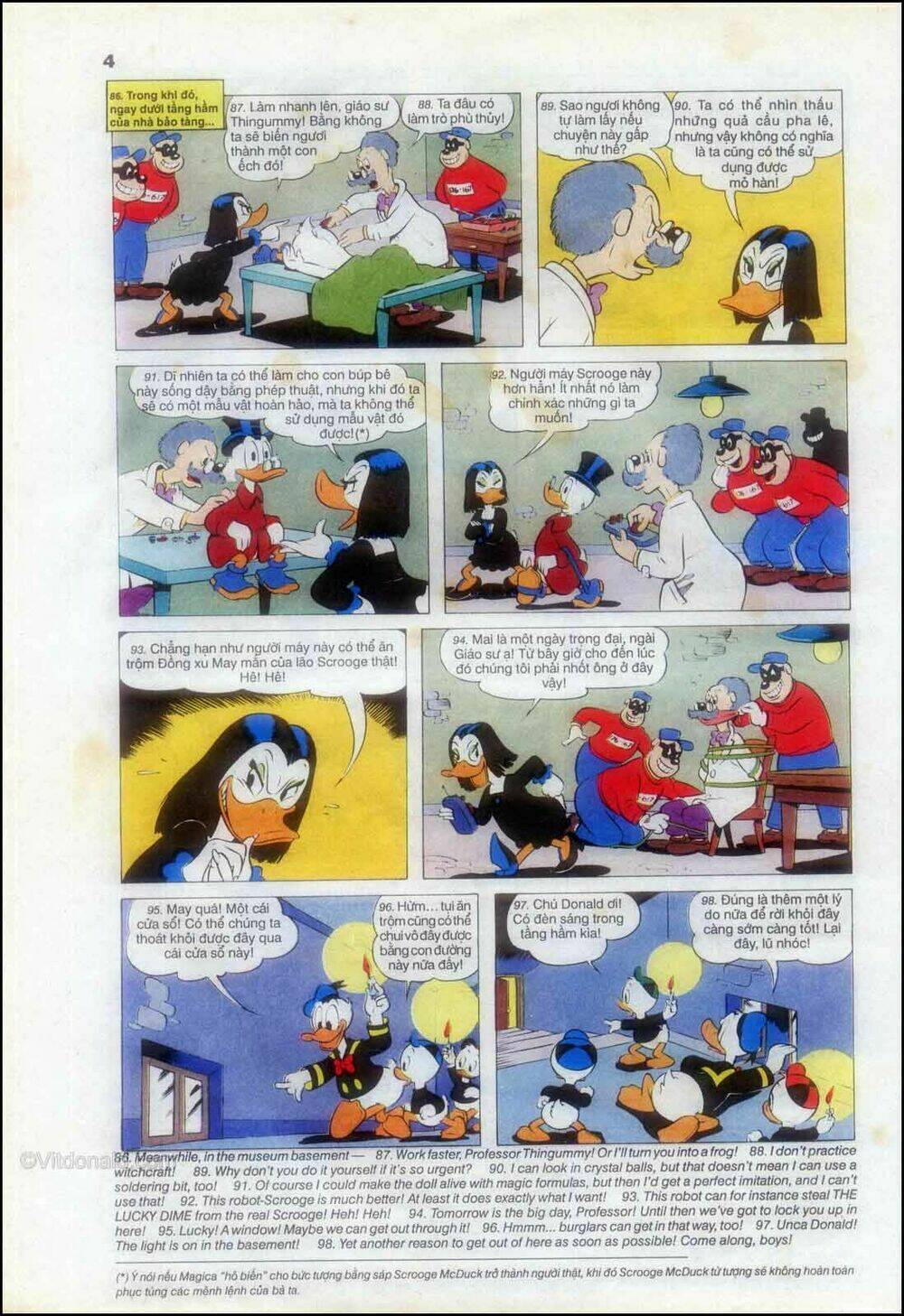 donald và bạn hữu chapter 75 8