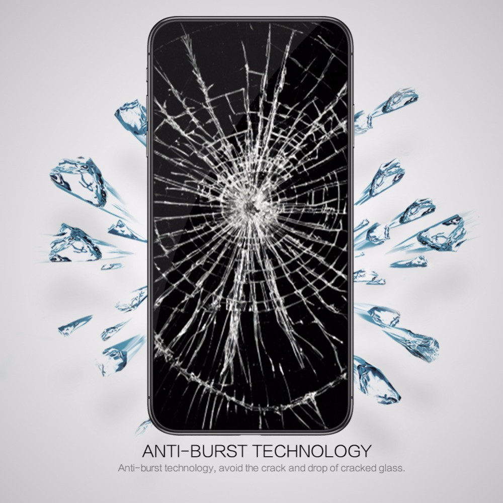 Miếng dán cường lực 3D full màn hình cho iPhone 11 Pro Max / iPhone Xs Max hiệu Nillkin Amazing CP+ Pro - Hàng chính hãng