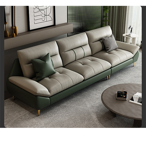 Sofa Băng Da Phối Màu Trầm Ấm DP-SB30