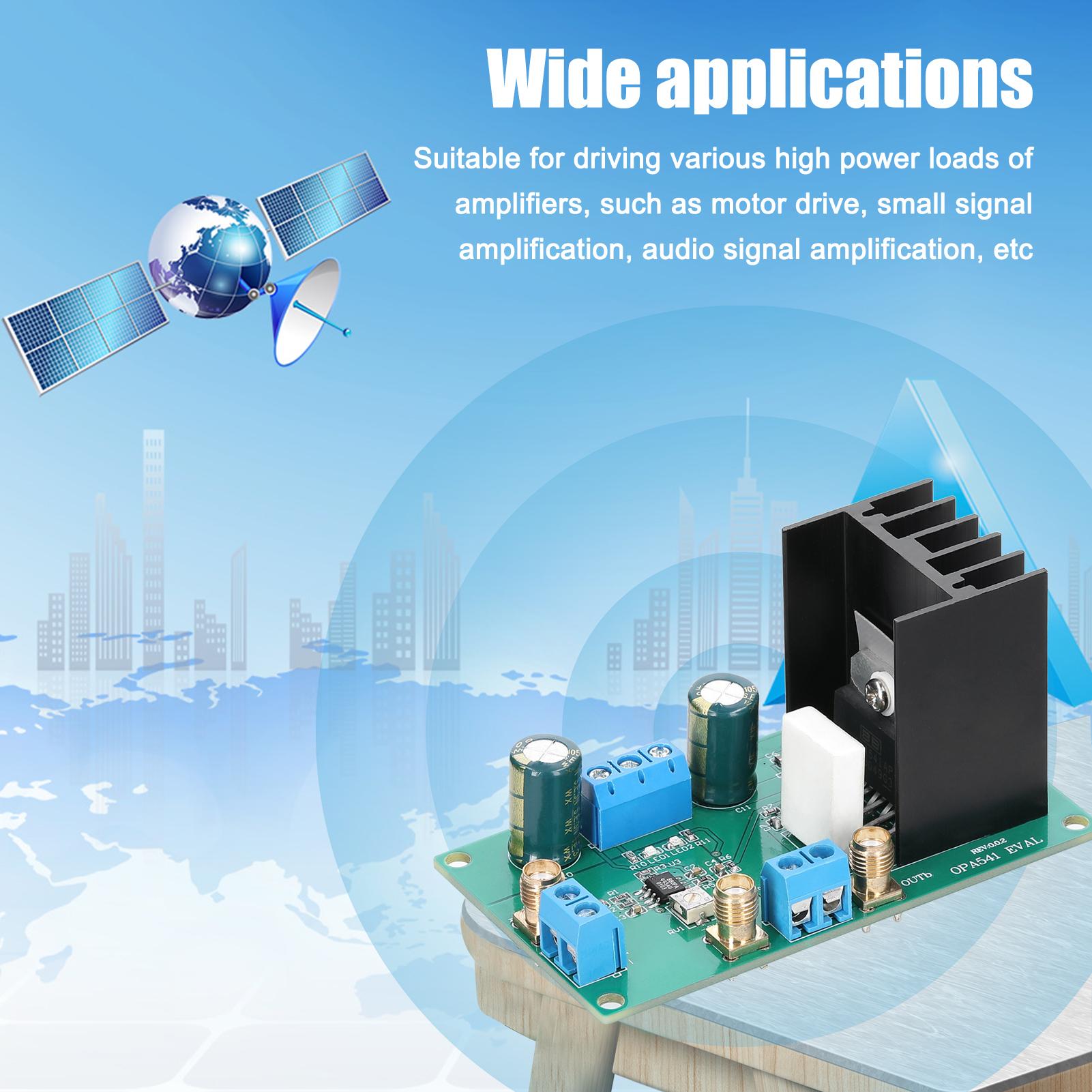 Low Frequency Power Amplifier Module High-Voltage High-Current Operational Amplifier for Motor Drive Small Signal Amplification Servo Amp Audio Signals Amplifier