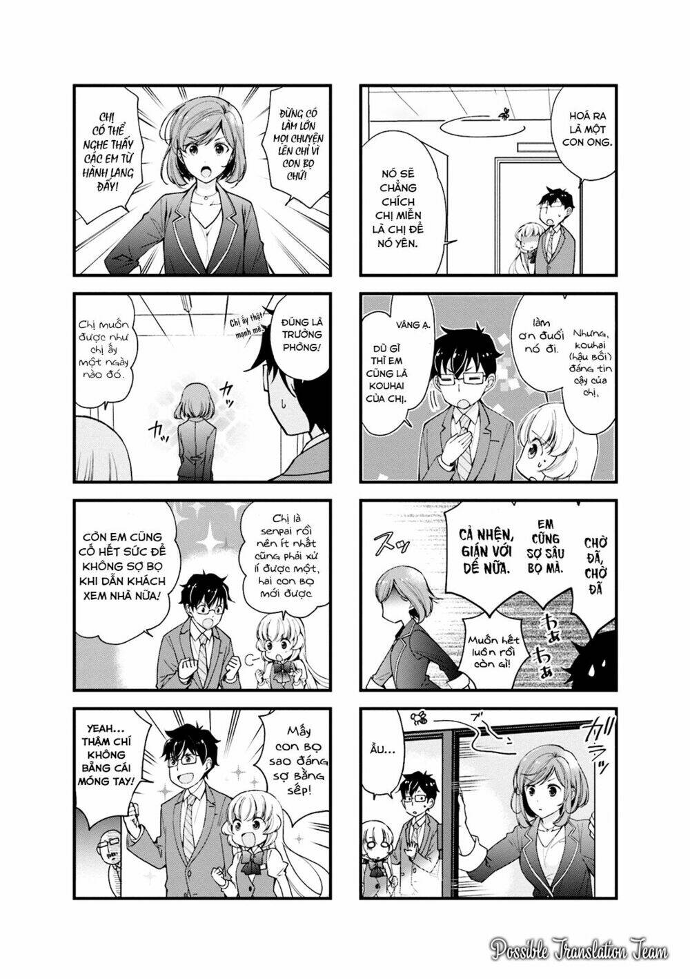 senpai nhỏ nhắn của tôi rất dễ thương chapter 6 7