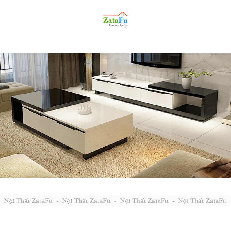 Bàn Trà Sofa Gỗ Ngồi Bệt Phong Cách Sáng Tạo Tùy Chỉnh Kích Thước BSF-15 ZataFu