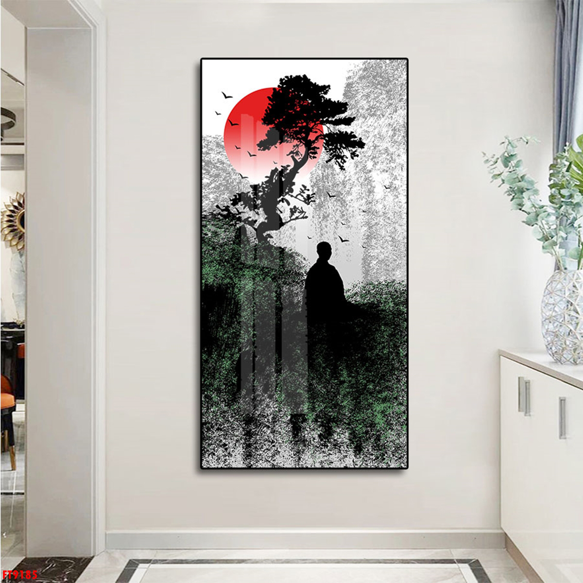 Tranh Trừ Tượng Nghệ Thuật Cao Cấp - Tranh Treo Tường Canvas Sang Trọng