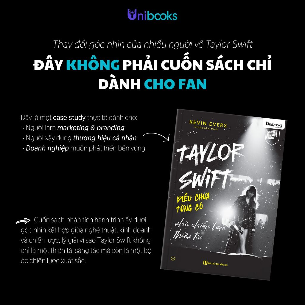 Sách Unibooks - Taylor Swift – Điều Chưa Từng Có – Nhà Chiến Lược Thiên Tài