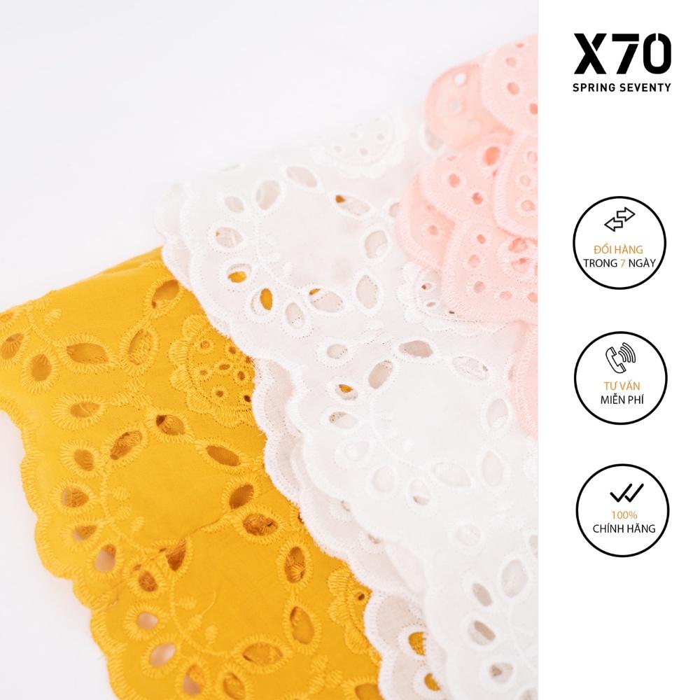 Áo Kiểu Nữ Trơn Thiết Kế Hai Dây Kiểu Dáng Xoè Thời Trang X70 - 00620012