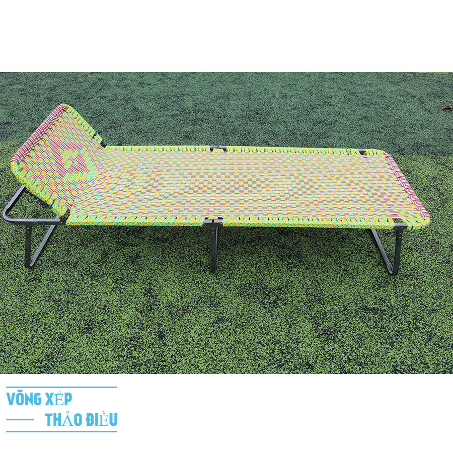 Giường xếp Khung vuông gấp gọn 75cm Sơn tĩnh điện
