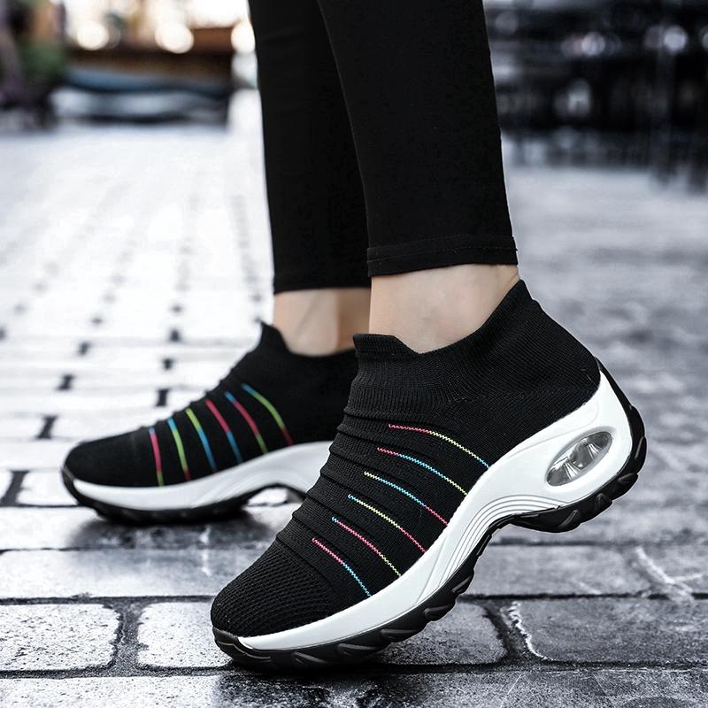 2020 Fashion women outdoor soft running sneakers casual sport shoes