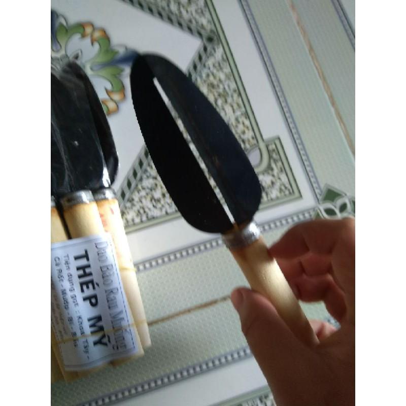 Dao bào cán gỗ lưỡi thép
