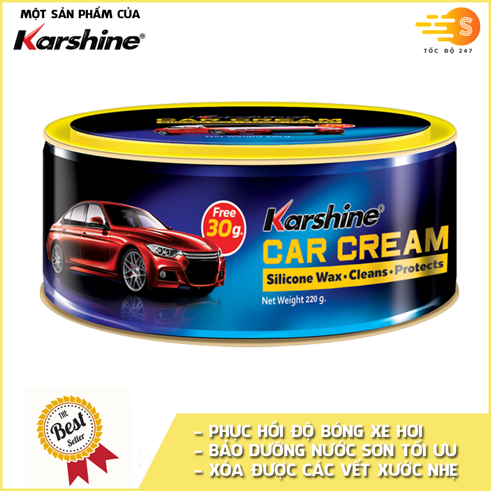 Kem đánh bóng sơn xe ô tô Karshine 250g KA-CC250