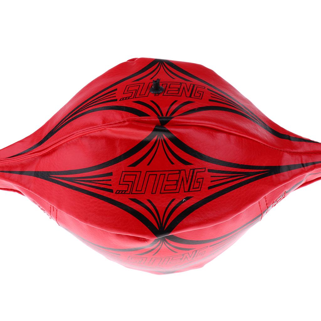 Double End Boxing Speed Ball Punching Bag Fitness Speed Training Ball Red