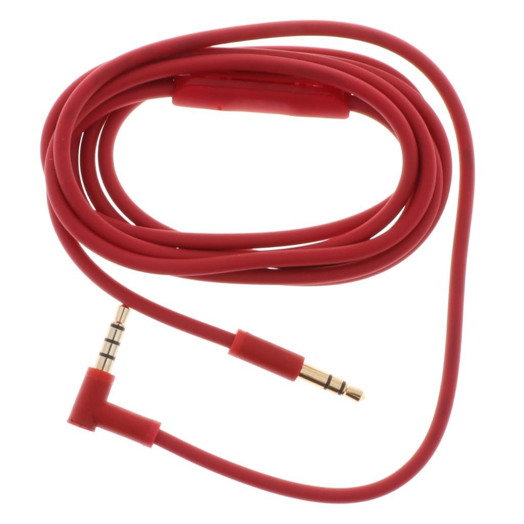 Slim 3.5mm Mini Stereo Jack Plug Audio Headphone Car Phones Aux Cable 1.5m#1
