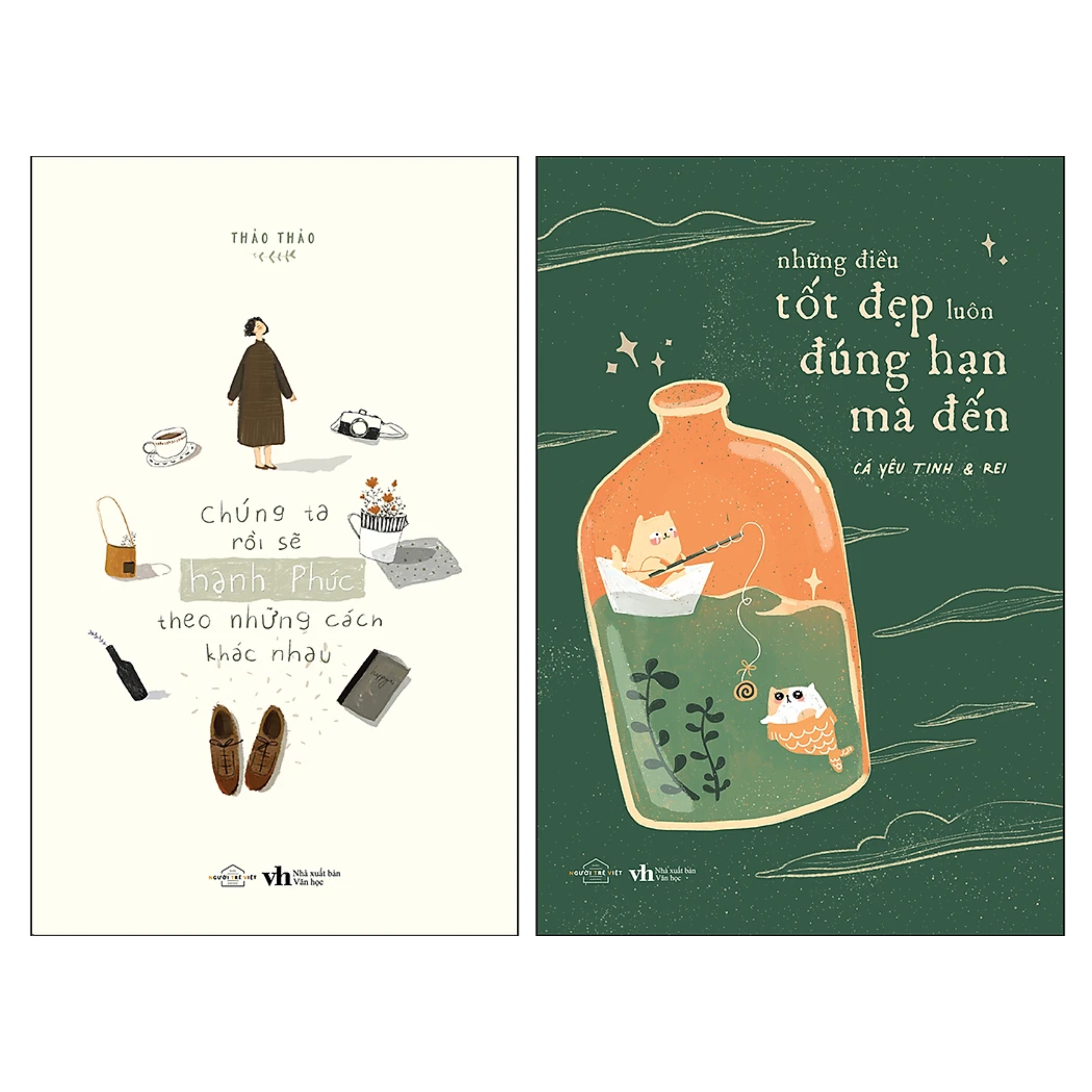 Combo 2Q: Chúng Ta Rồi Sẽ Hạnh Phúc, Theo Những Cách Khác Nhau + Những Điều Tốt Đẹp Luôn Đúng Hạn Mà Đến