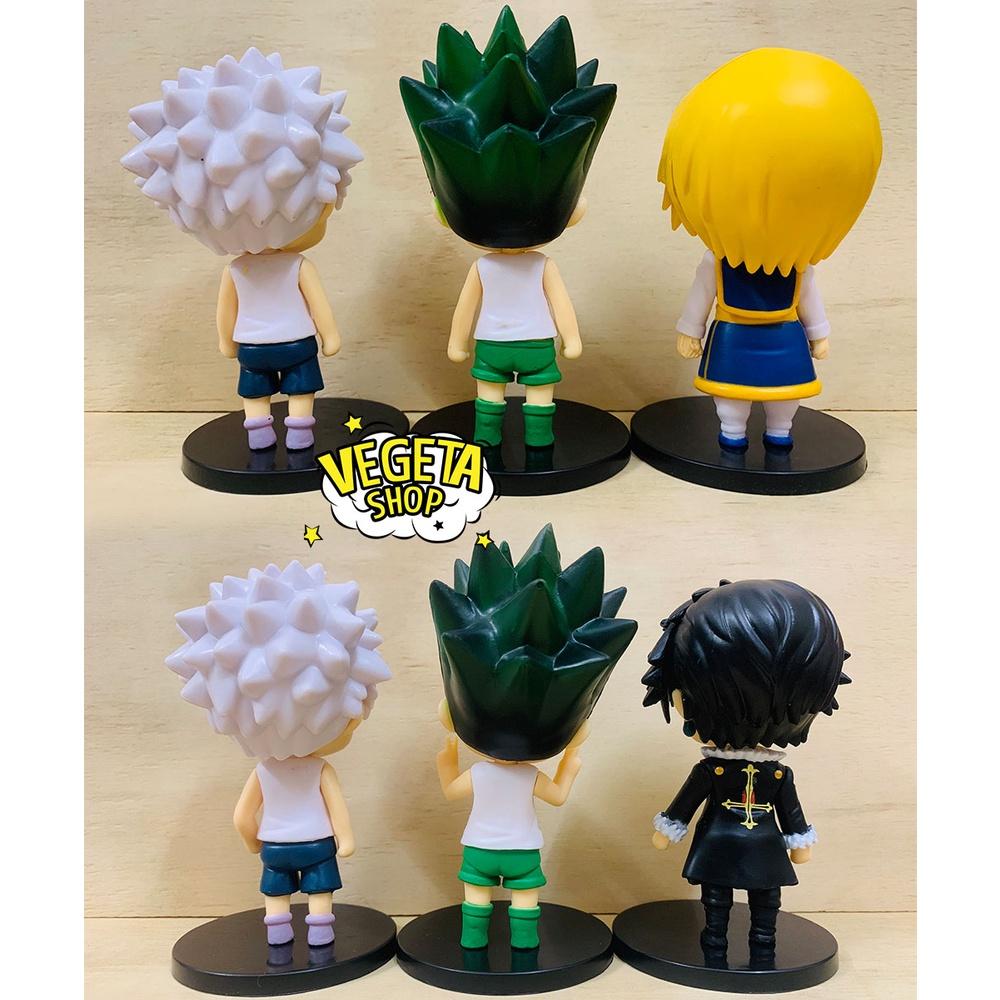 Mô hình Hunter X Hunter - Thợ săn HXH - Gon Killua Kurapika Chrollo Lucifer Hisoka Ging Freecss Machi Komacine - 9~11cm