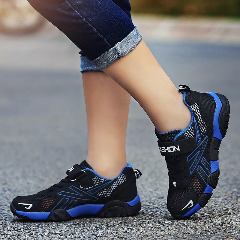 Trẻ em thoáng khí một đôi giày thể thao mùa hè Color: Blue Shoe Size: 34