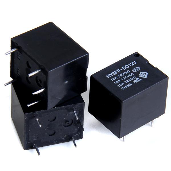 5 X Mini PCB Power Relay Type Eleonic 12V DC 5 Pins