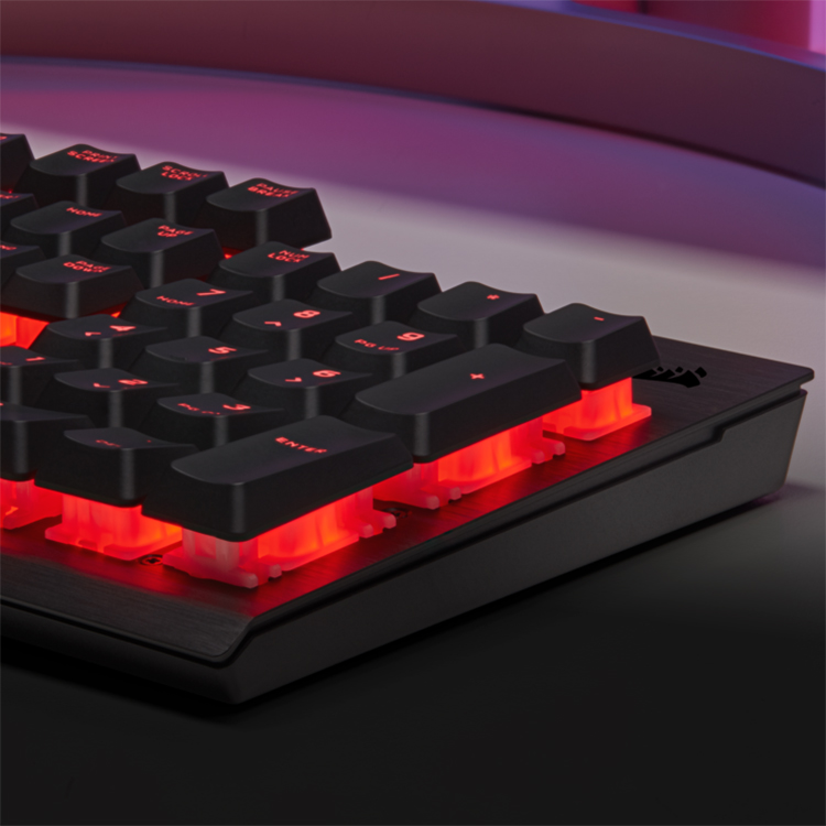 Bàn phím Corsair K60 PRO-Mx VIOLA-Red LED - Hàng chính hãng