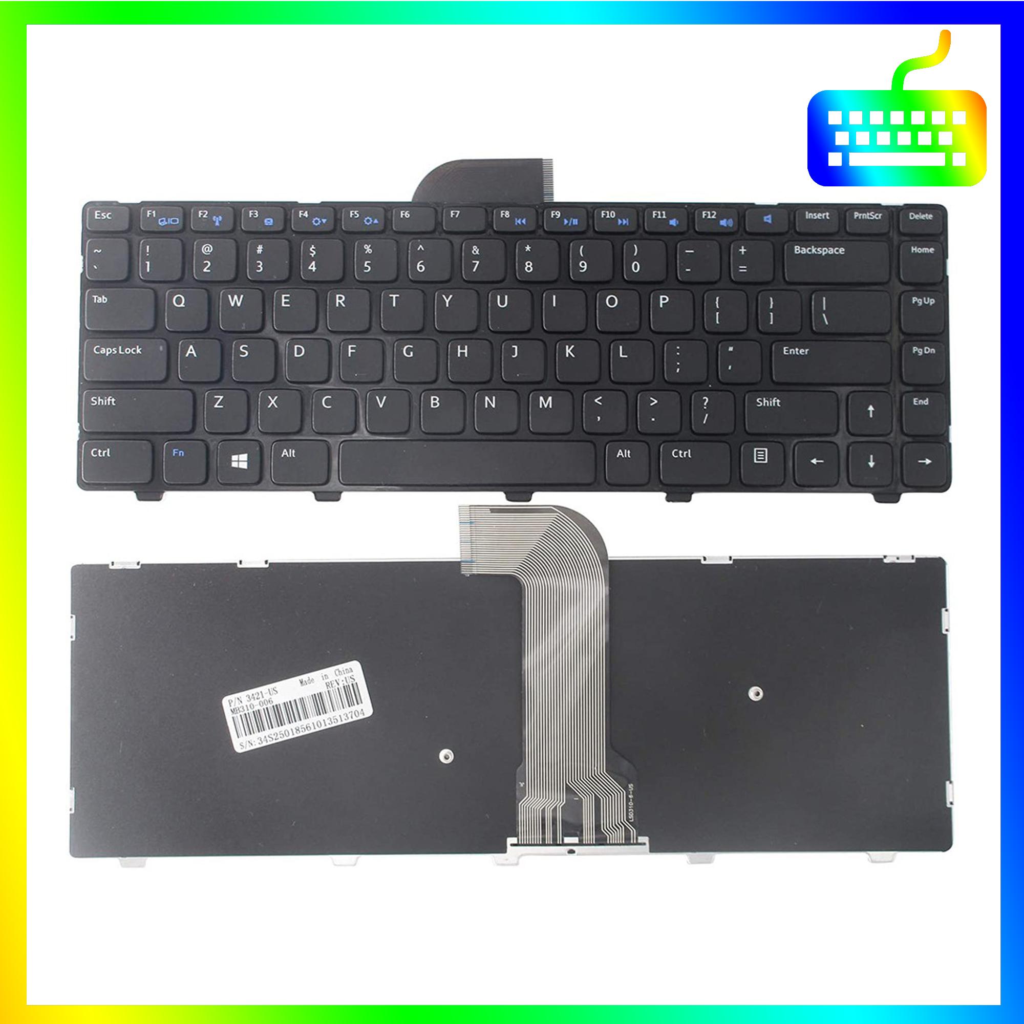 Bàn phím dành cho laptop Dell Inspiron 5437 14R-5437 Có Led - Hàng Nhập Khẩu - Sản phẩm mới 100%