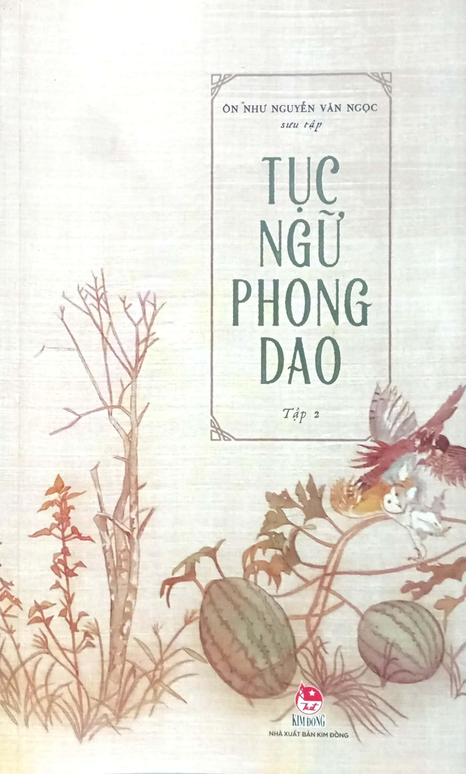 Sách Tục Ngữ Phong Dao - Tập 2