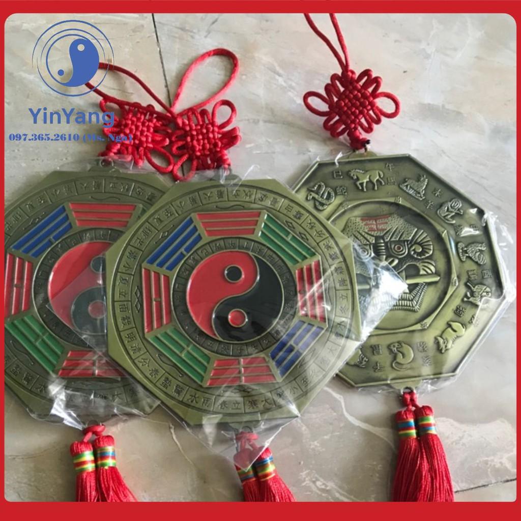 GƯƠNG BÁT QUÁI HỢP KIM MẶT HỔ