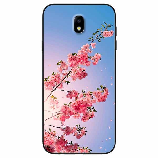 Ốp lưng dành cho Samsung J7 Pro mẫu Hoa Đào Rơi