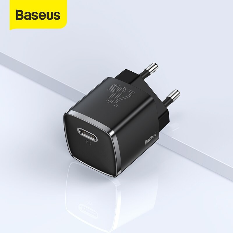 Hàng chính hãng-Củ sạc nhanh nhỏ gọn Baseus Super Si Pro Quick Charger 1C 20W (PD/QC)