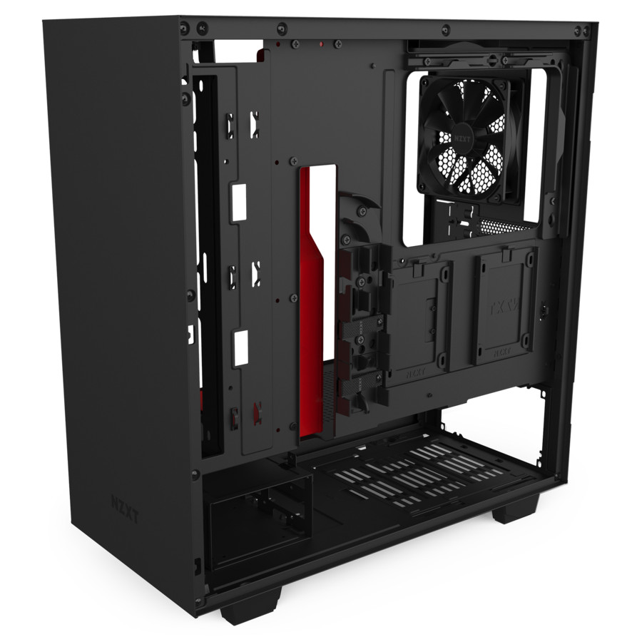 Case máy tính NZXT H510 (Red) - Hàng chính hãng