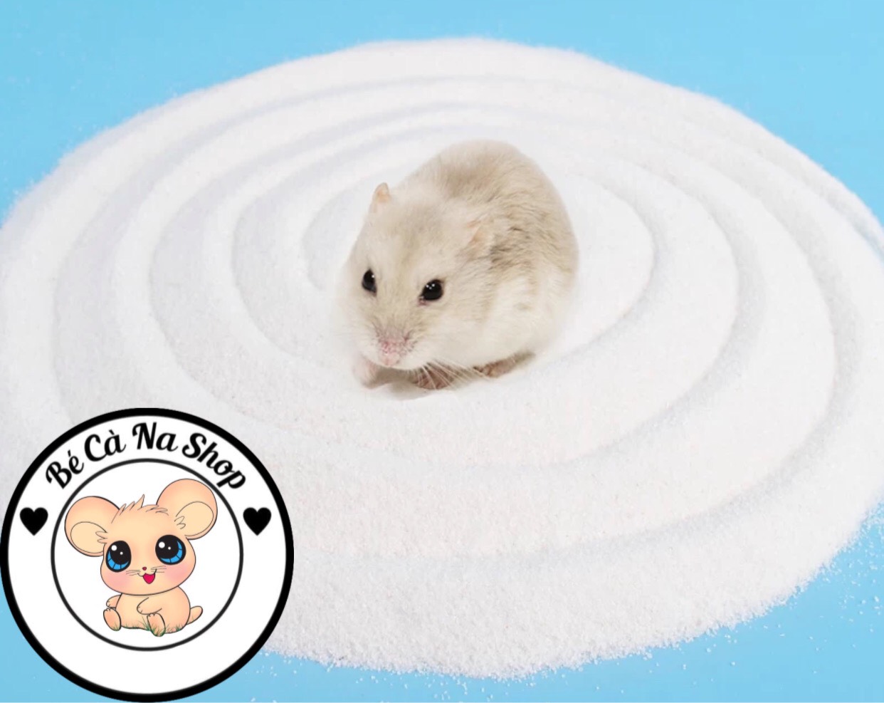 Cát tắm cho hamster bao 1kg
