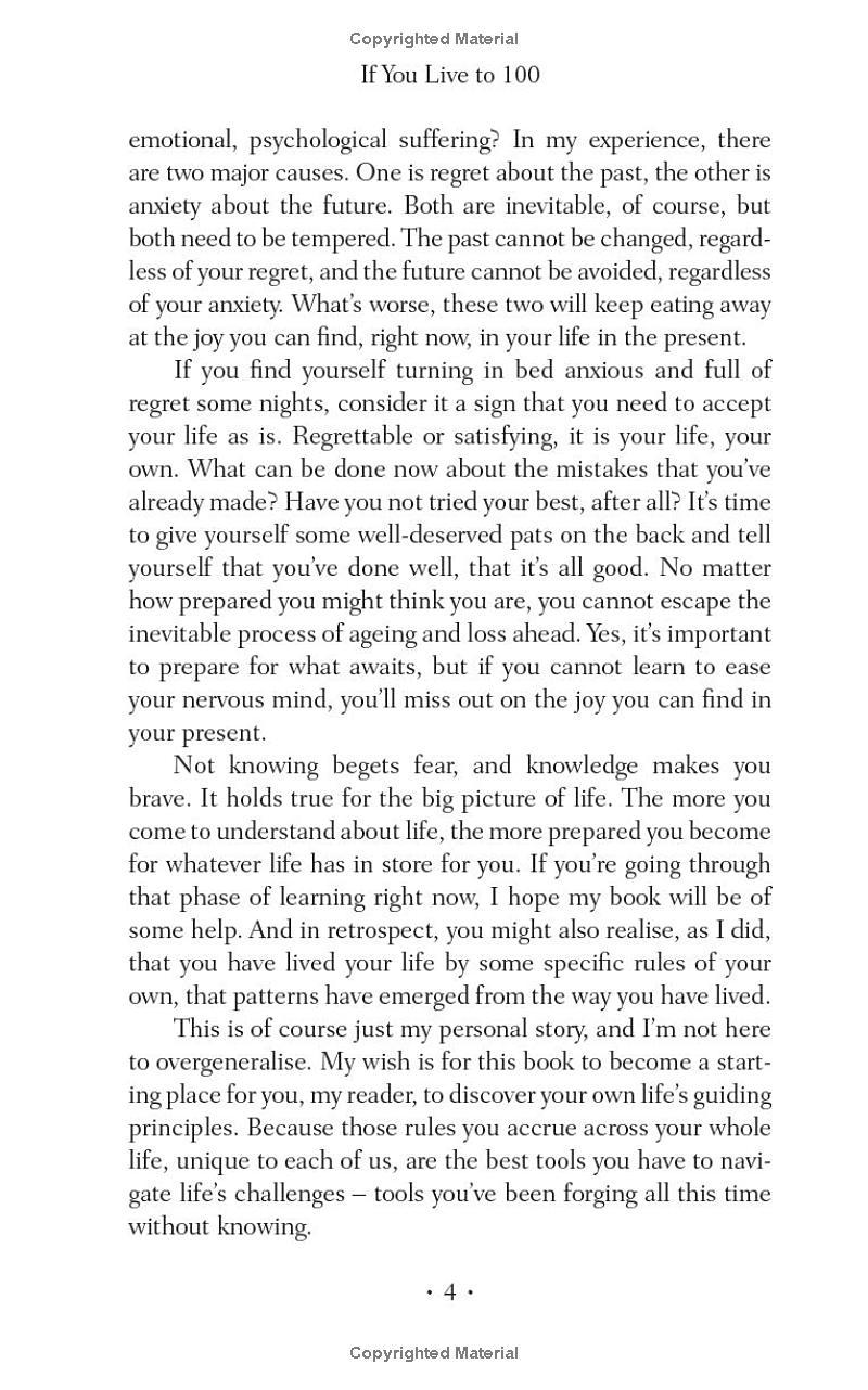 Sách ngoại văn: If You Live To 100, You Might As Well Be Happy