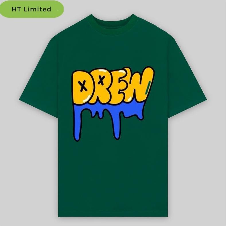 Áo thun thiết kế Unisex Drew Graffity, Cotton Cao Cấp 100%
