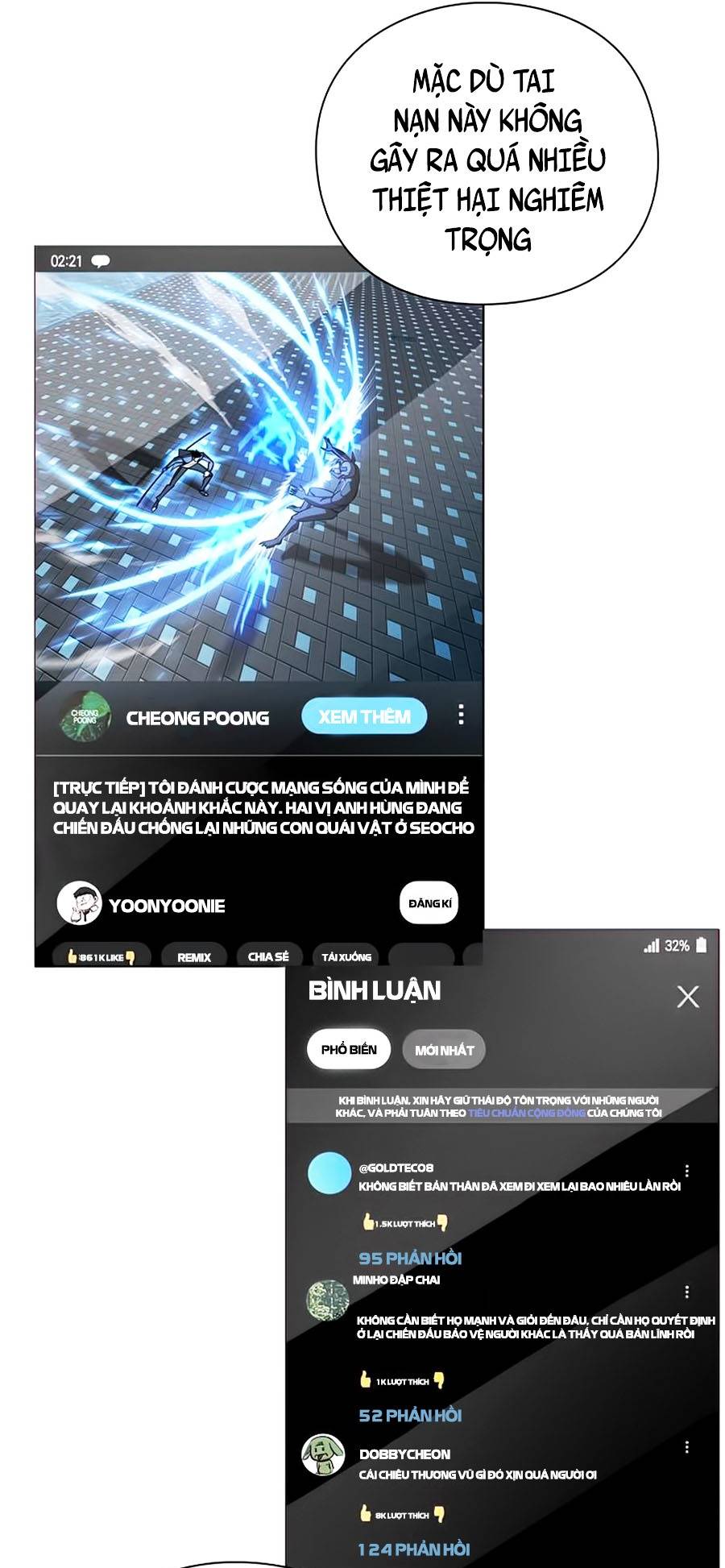 chiến binh học đường - cuộc đột kích trong ngục tối chapter 29 51