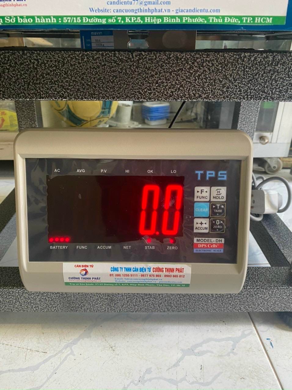 Cân điện tử ghẾ ngồi TPSDH Mức cân 100kg độ đọc 0.02Kg