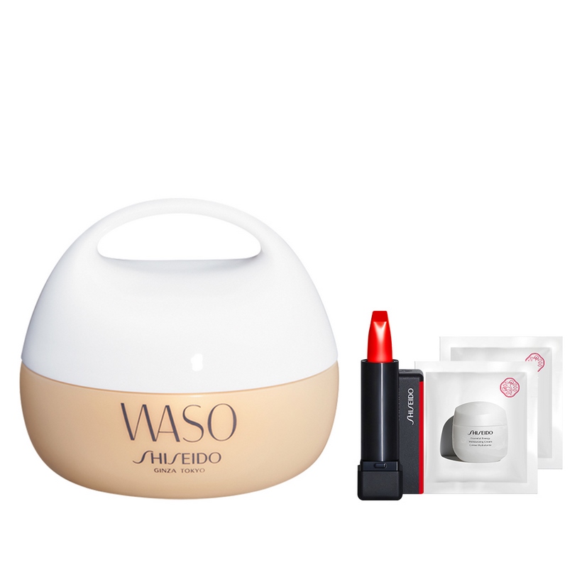 Bộ sản phẩm tháng 9 Kem dưỡng ẩm Shiseido Waso GIGA Hydrating Rich Cream 50ml