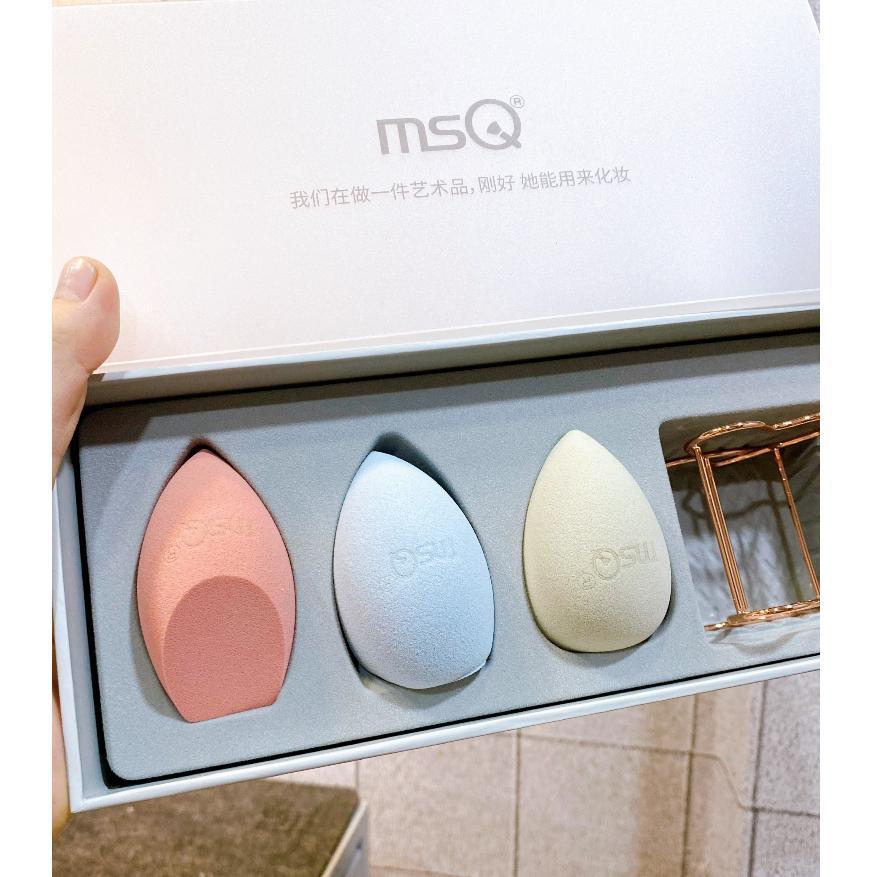 Combo mút đánh MSQ siêu mềm mịn có kem giá phơi mút dánh cho makeuo chuyên nghiệp - Hity Beauty
