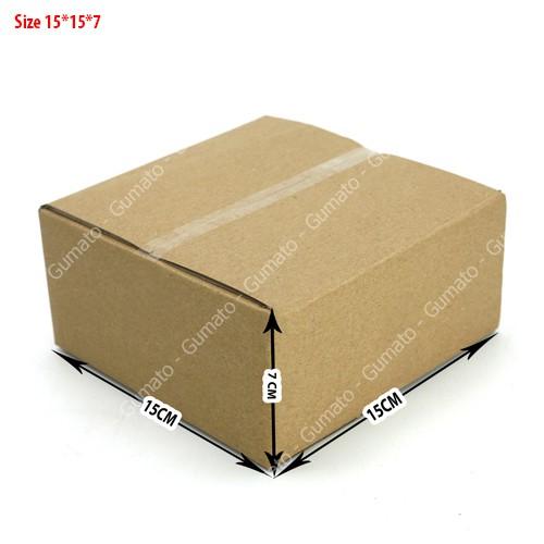 Hộp giấy P30 size 15x15x7 cm, thùng carton gói hàng Everest