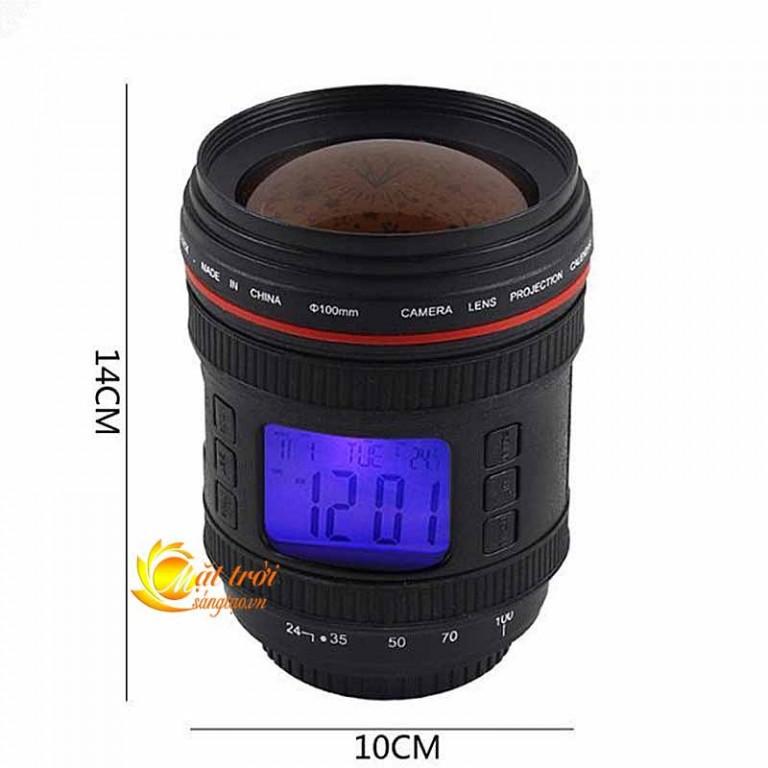 Đồng hồ ống kính máy ảnh chiếu sao phát nhạc