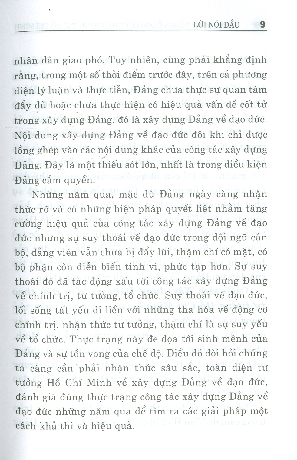 Xây Dựng Đảng Về Đạo Đức Theo Tư Tưởng Hồ Chí Minh