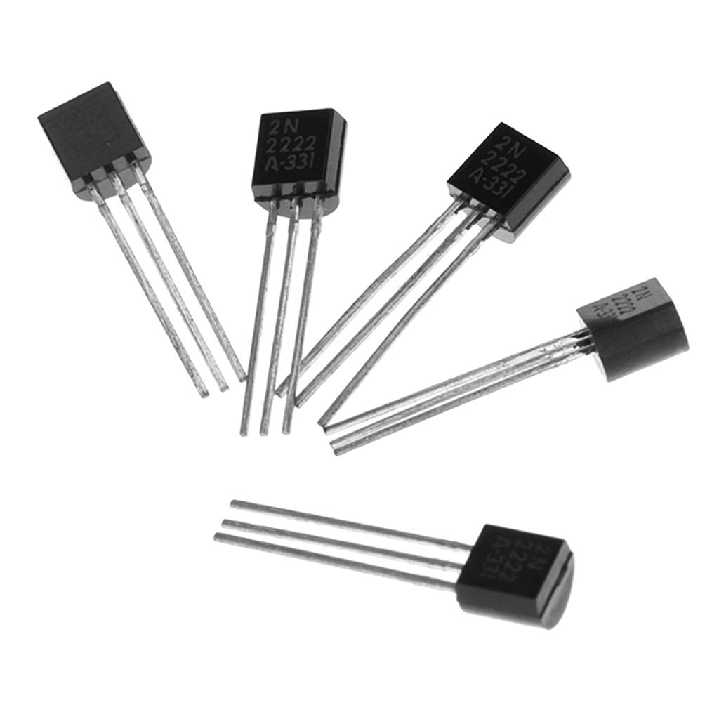 Hot Sale 100 Pieces 2N2222 2N 2222 to-92 NPN 40V 0.8A Transistor