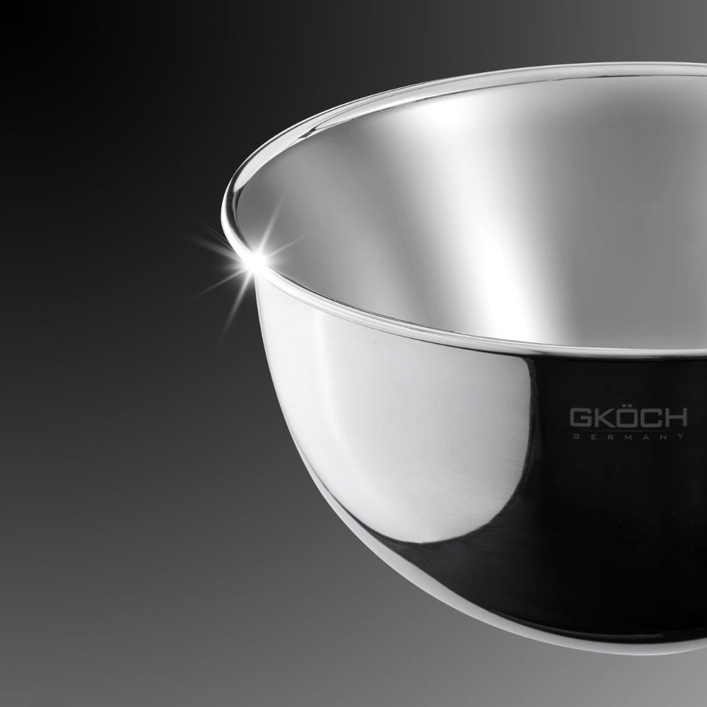 Set 2 âu trộn inox GKÖCH MYDH0607 (KT 20cm và 24cm) hàng chính hãng