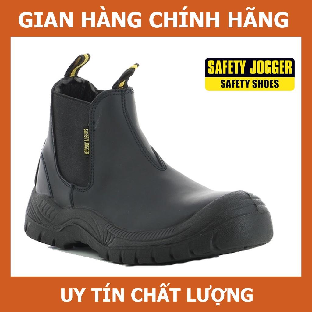 [Hàng Chính Hãng] Giày Safety Jogger Bestfit S1P Cao cổ, Chống Thấm Nước, Chống Trơn trượt, Chống Dập Ngón