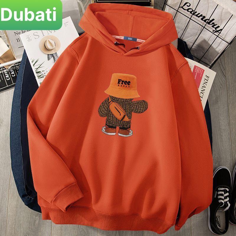 ÁO KHOÁC HOODIE NAM NỮ CHẤT NỈ EM BÉ FREE VẢI DÀY MỊN PHONG CÁCH XỊN SÒ MỚI- DUBATI FASHION