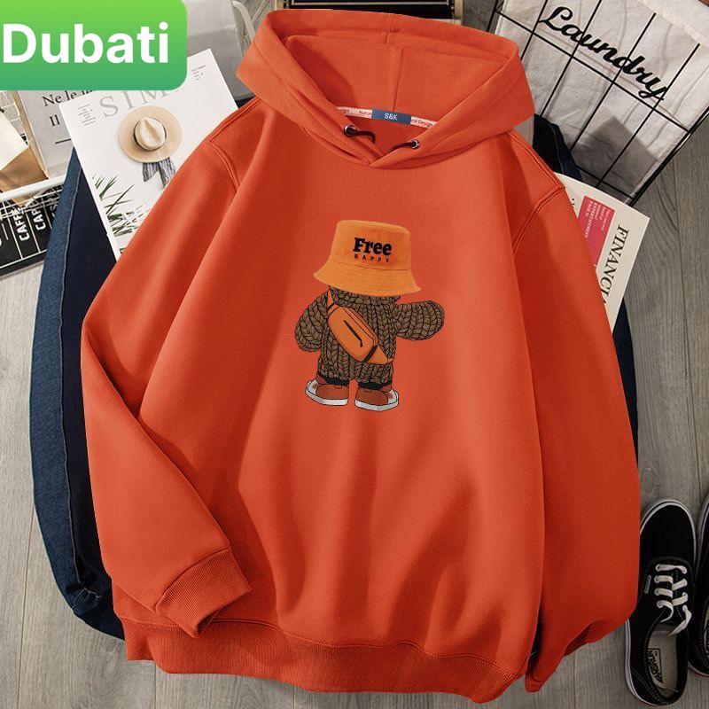 ÁO KHOÁC HOODIE NAM NỮ CHẤT NỈ EM BÉ FREE VẢI DÀY MỊN HOT TREND MÙA HÈ MÙA THU ĐÔNG- DUBATI FASHION