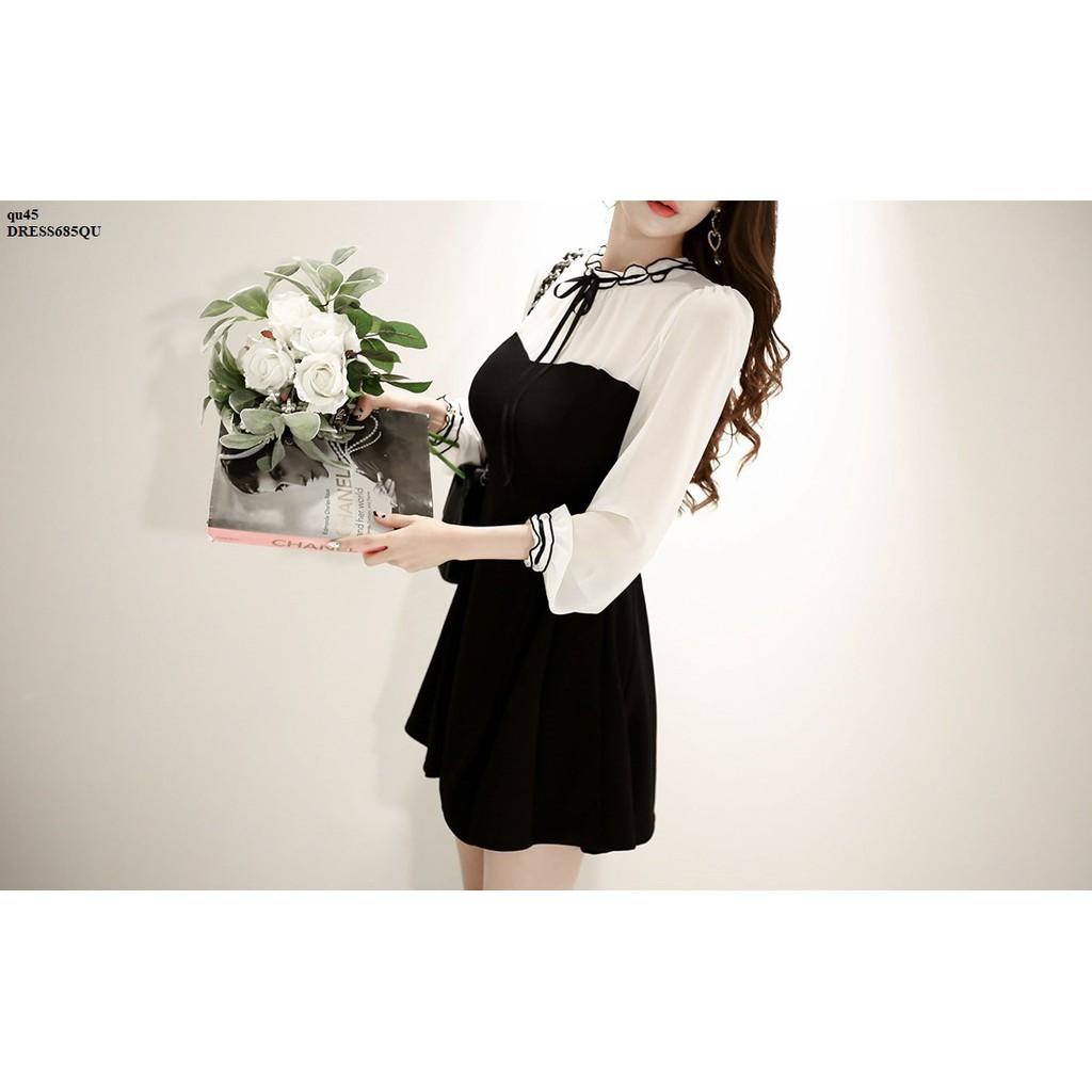 DRESS593 ĐẦM XÒE DỰ TIỆC NHÚN BÈO