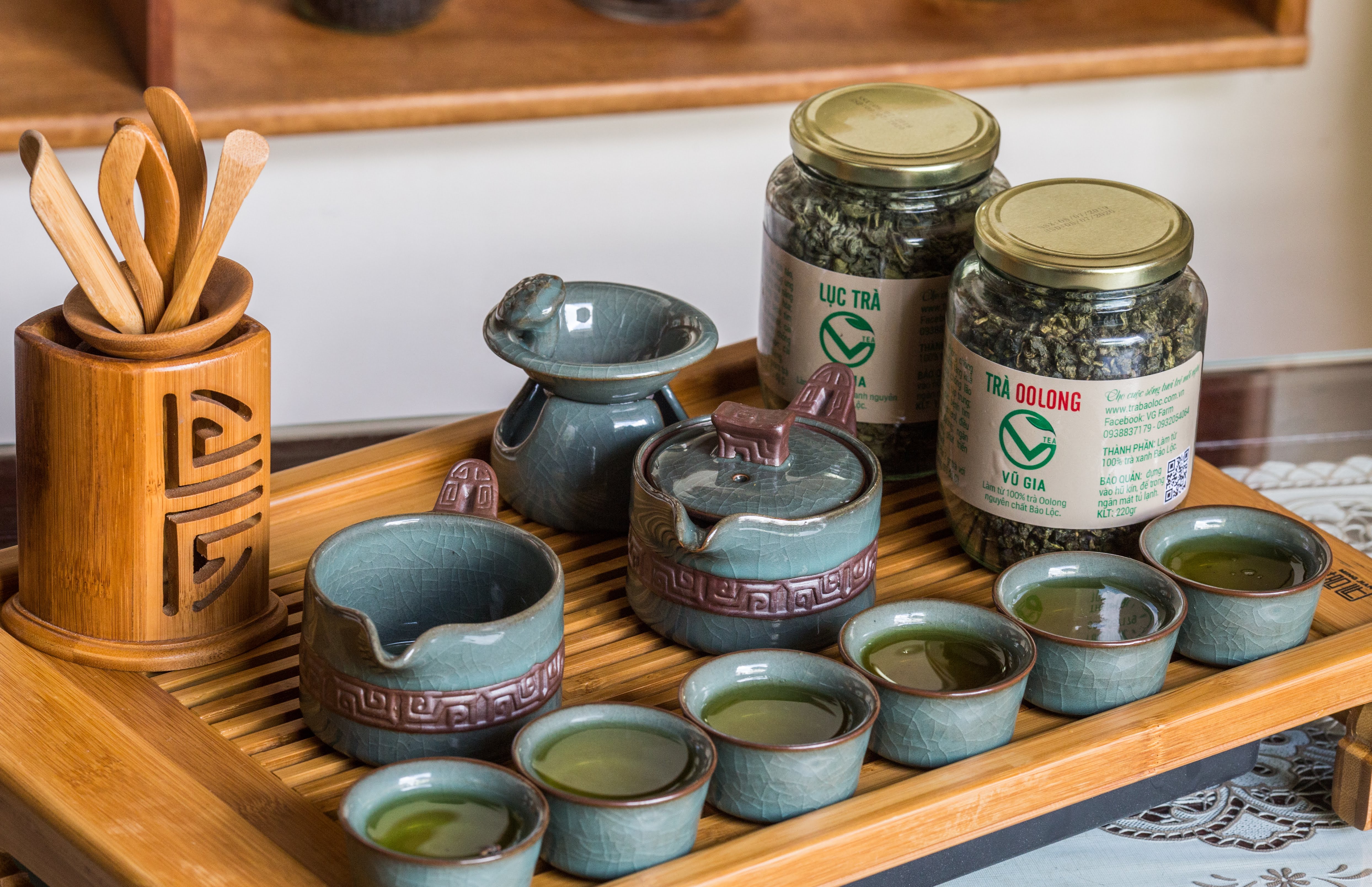 Trà Oolong Cao Cấp Nguyên Chất Vũ Gia