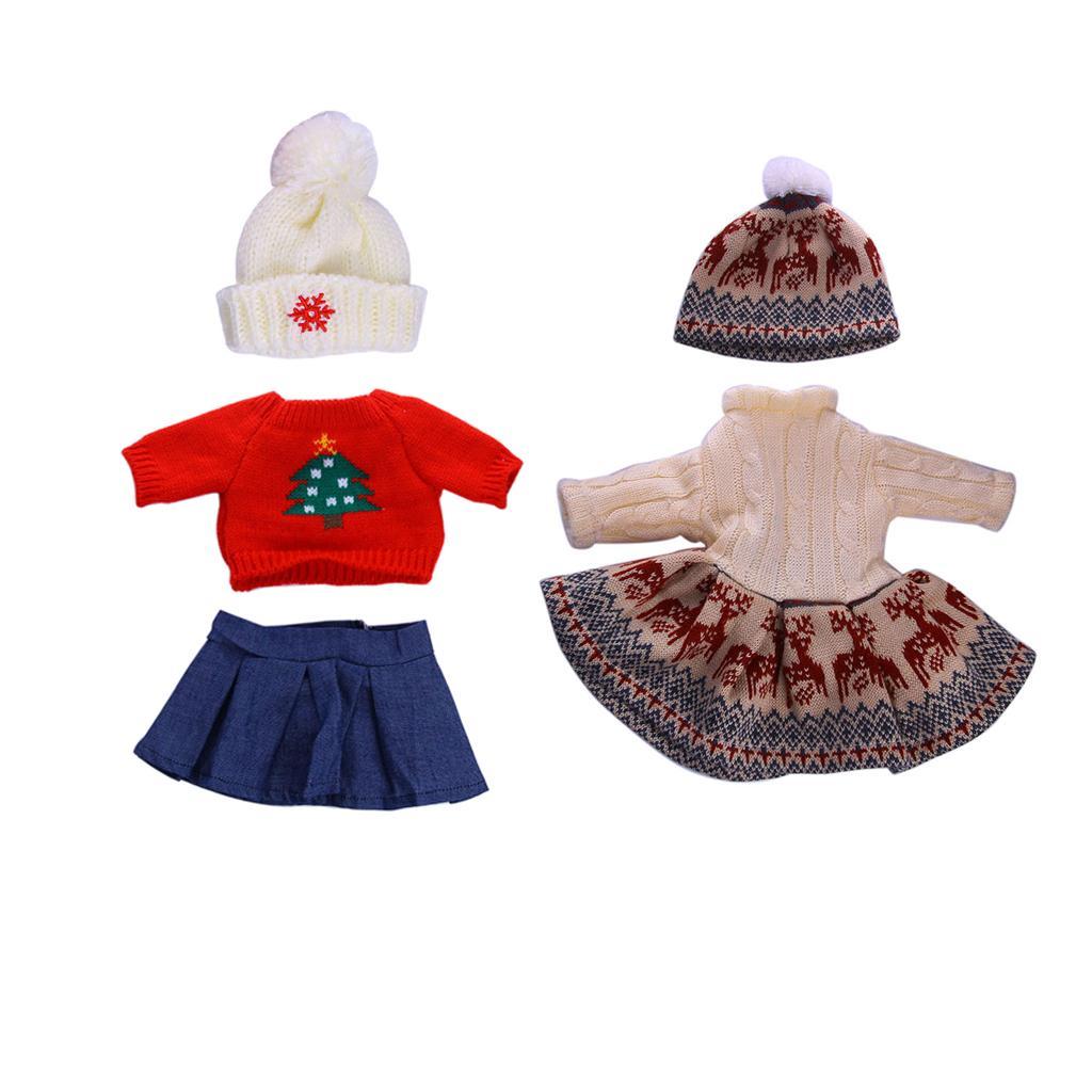 18 Inch Doll Winter Outfits For Our Generation Doll Clothes Accessories Christmas Outfits Clothes
