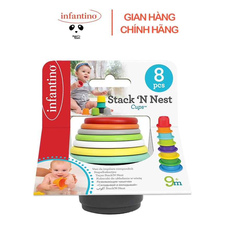 Đồ Chơi Hình Cốc Infantino Size Mini - Stack'N Nest Cups