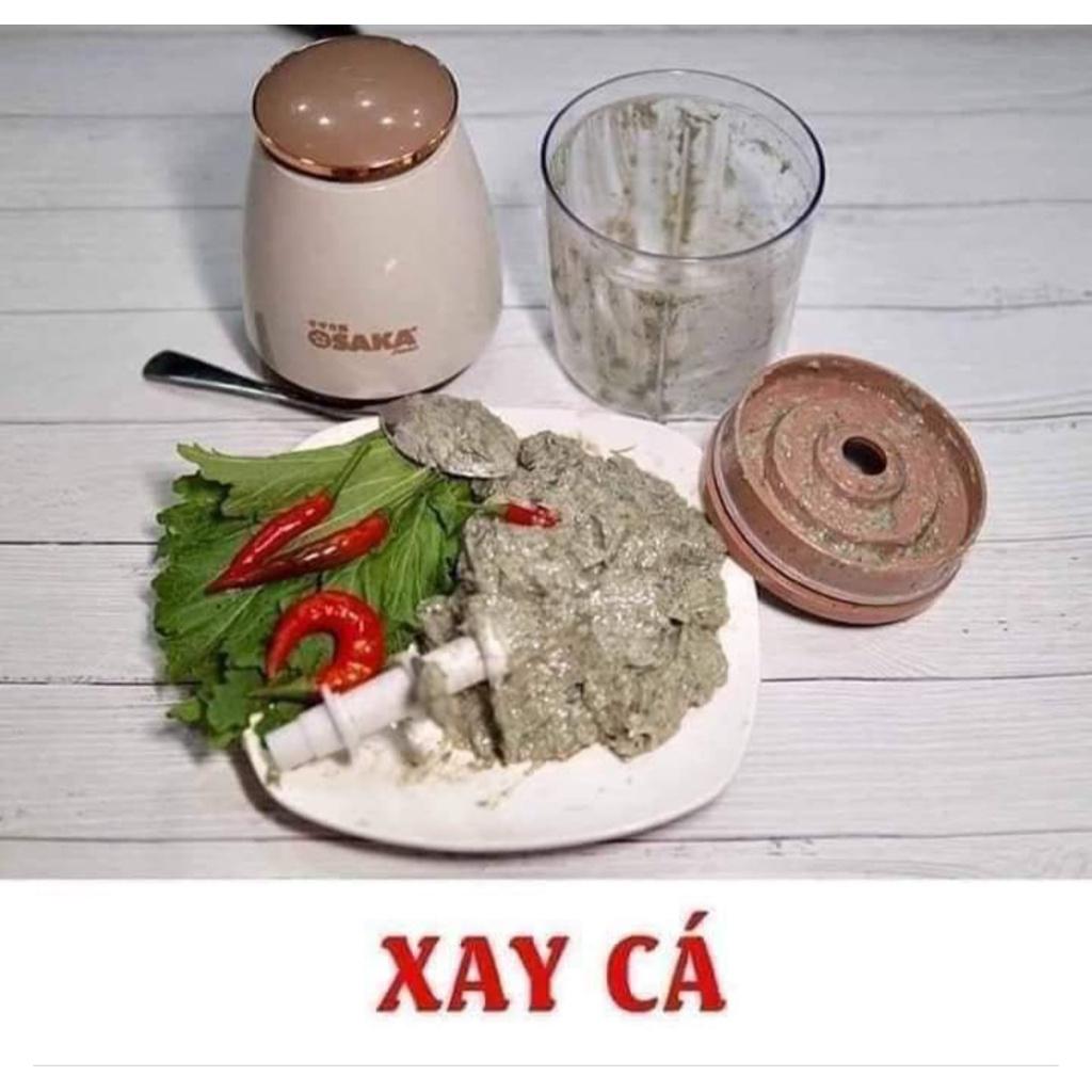 Máy xay Osaka Japan Model Mới, Máy Xay Sinh Tố Cầm Tay Mini Đa Năng 350W HOT, Máy Xay Thịt Xay Đá