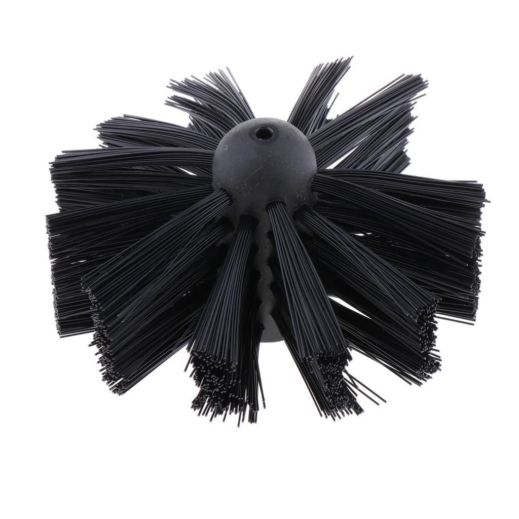 Dryer Duct Brush Head Durable Nylon Cleaning Brush for Chimney Pipe