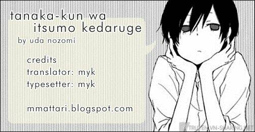 tanaka kun lúc nào cũng bơ phờ chapter 8 20