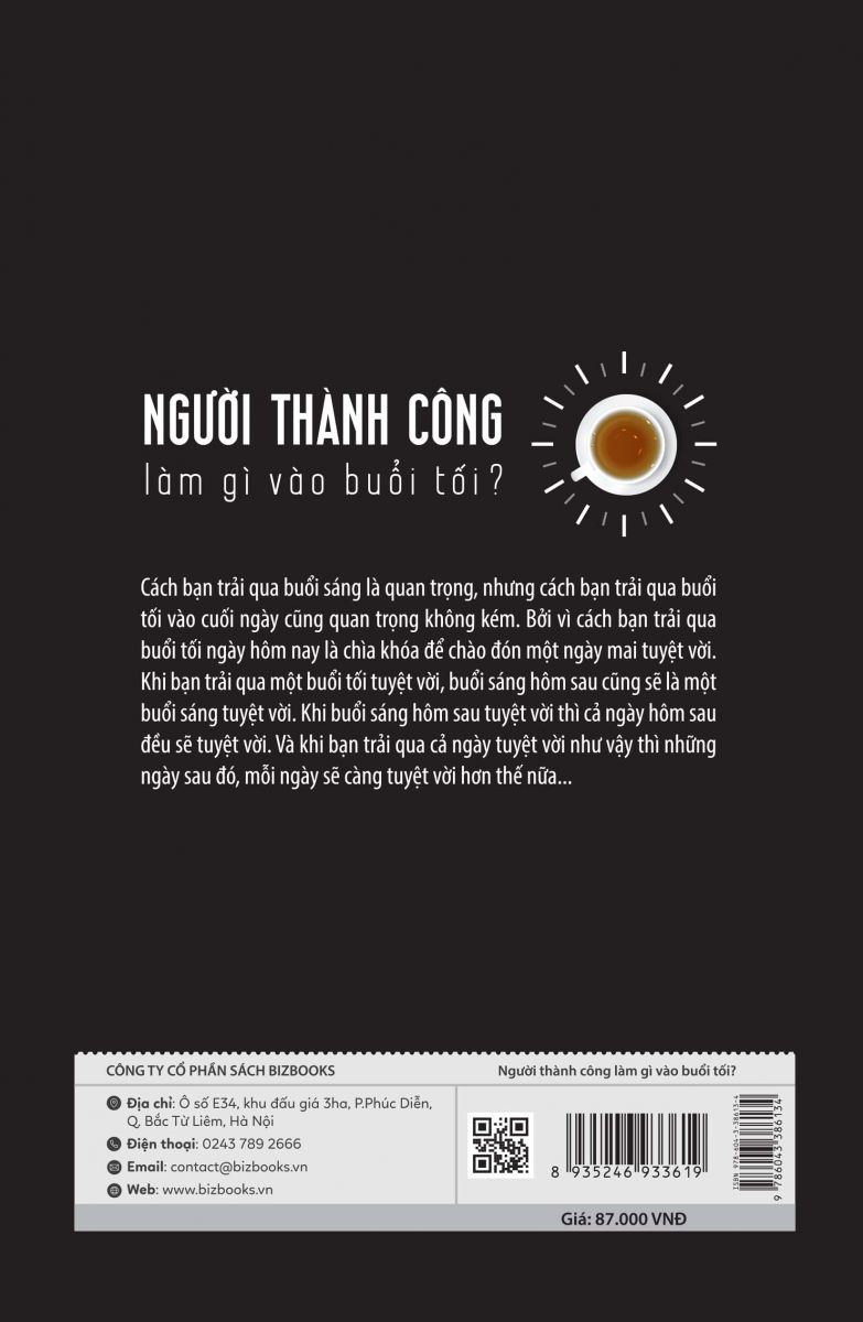 Người thành công làm gì vào buổi tối