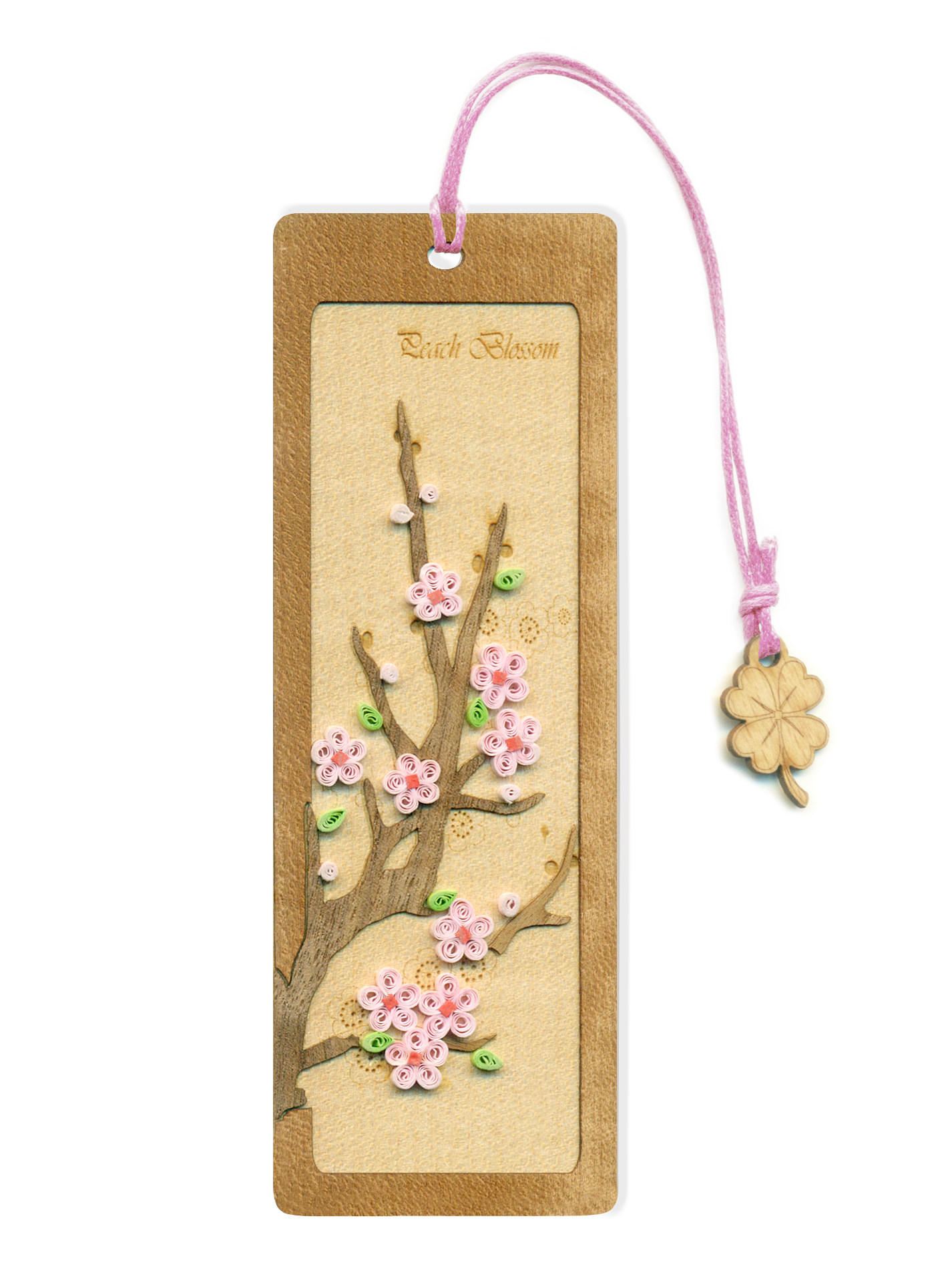 Bookmark Giấy Xoắn Việt Net Hình Cành Đào